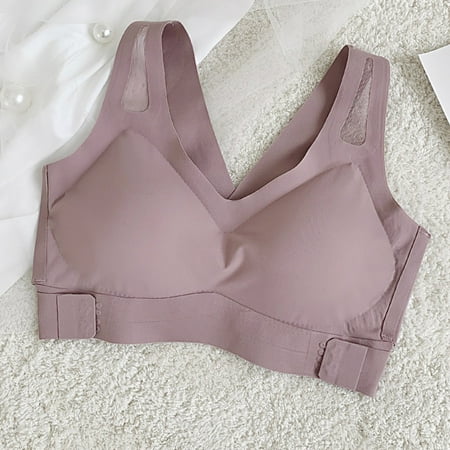 

Vedolay Lingerie For Women Padded T Shirt Bras for Women Push Up Comfort Underwire Brassiere Rose Gold XXL