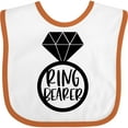thumbnail image 3 of Inktastic Ring Bearer Wedding Party Boys or Girls Baby Bib, 3 of 4