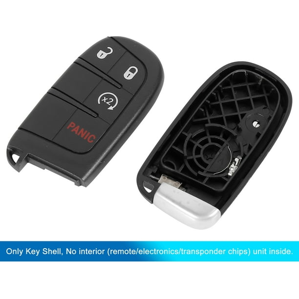 Unique Bargains Car Key Fob Shell Case Black M3N-40821302 for Jeep Grand  Cherokee 