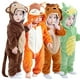 thumbnail image 3 of Ropa de invierno para bebés, Pijamas de una pieza con capucha, monos para niñas y niños, Pijamas de unicornio, ropa de dormir Kigurumi, 3 of 4