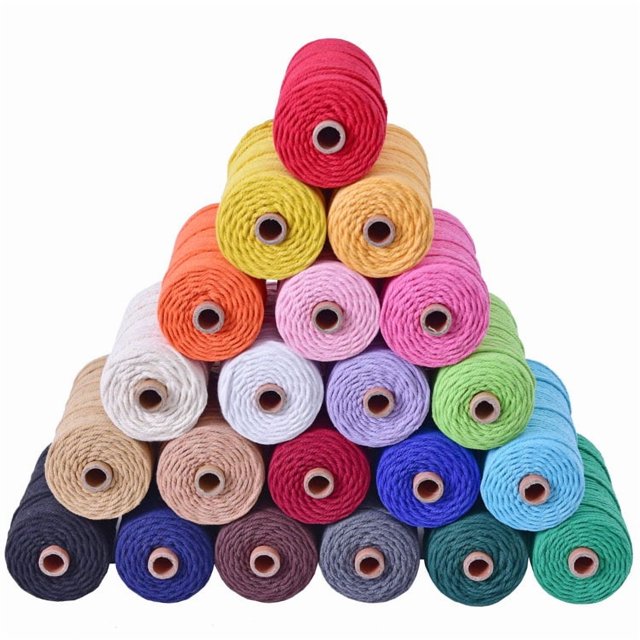 cuerdas de cáñamo de 100 m, cuerda de yute natural de 3 mm, cordel de yute, cuerda de sisal, para manualidades, escalada, ancla, hamaca, náutica, rascador para gatos y remolcador.