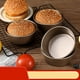 thumbnail image 4 of RKSTN silicone molds Burger Mini Hot Dog Bread Burger Embryo Cake Baking Tray, 4 of 7