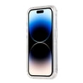 thumbnail image 3 of Compatible With iPhone 15 Pro Phone Case Thickened Edges Protection Shock-absorbent Anti-Scratch Solid Color Lightweight Plain Semi Transparent Phone Cover for iPhone 15 Pro,Clear, 3 of 6