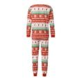 thumbnail image 5 of Family Christmas Pajamas Parent-child Christmas Pajamas with Cartoon Pattern, Family Matching Nightwear Clothing, 5 of 10