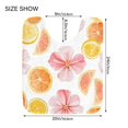 thumbnail image 5 of Yayeee Bath Rug for Bathroom Floor Non Slip Rectangle Fluffy Soft Absorbent Mat, 16"x24", Floral Orange, 5 of 7