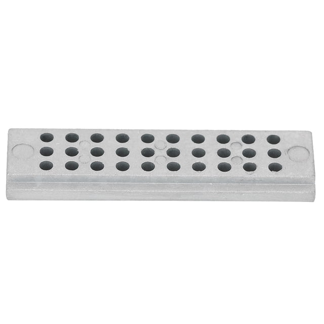 Steel Riveting Stake Block,Professional 30 Holes Steel Riveting Stake Block Hole Riveting Stake Block Unbeatable Value