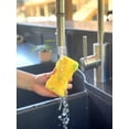 thumbnail image 4 of Bright Box Kitchen Cleaning Scrubber Sponge Bundle, 8ct – Multicolor, Scratch-Free & Antimicrobial, 4 of 5