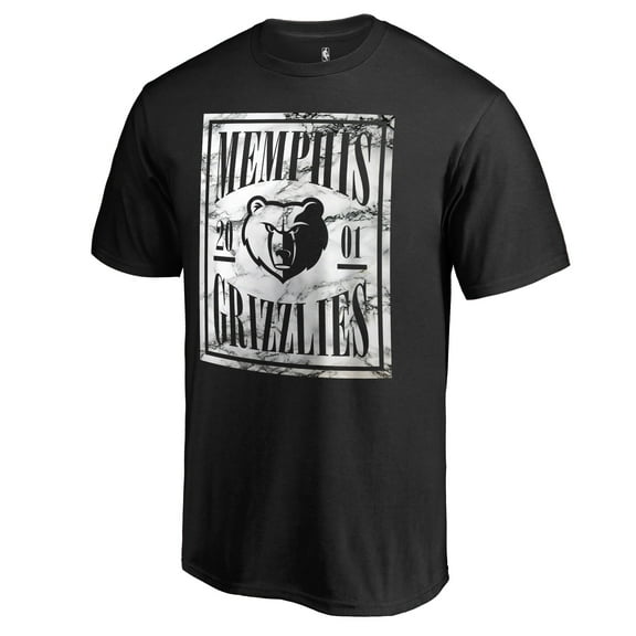 Men's Black Memphis Grizzlies Court Vision T-Shirt