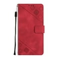 thumbnail image 3 of for Motorola G Stylus 5G (2025) Crossbody Wallet Case with Card Holder, Flip Folio Book Style Leather Shockproof Protective Phone Cover with Shoulder Strap for Motorola G Stylus 5G (2025), Red, 3 of 8
