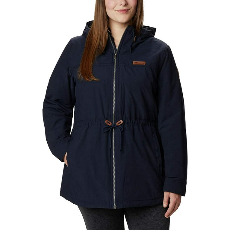 Columbia Womens Chatfield Hill Fleece Lined Hooded Anorak Jacket Walmart