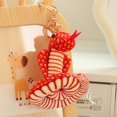 thumbnail image 4 of BAELLERT Snake Zodiac Plush Keychain Cute Lucky Bag Charm Pendant for Girls Boys New Year Cute Lucky Festival Snake Key Ring, 4 of 8