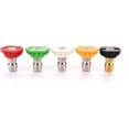 thumbnail image 2 of Stainless Steel Fixed Sewer Jet Nozzle, Button Nose 3/8 Inch Female 4.0 Orifice, 4000 PSI, 2 of 5