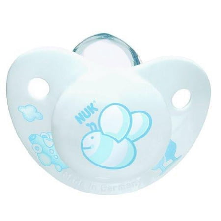 Gerber NUK Rose and Blue Silicone BPA Free Pacifier, 2 Pack