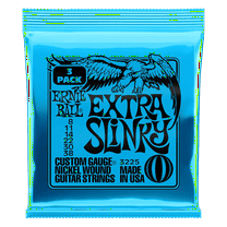 Ernie Ball Not Even Slinky 12-56 Gauge Nickel Wound Electric Guitar Strings, 3 Pack