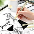 thumbnail image 5 of YAOMOBB Beginner Writing Pen Waterproof Fineliner Set with 12 Different Line Widths Artists Illustration Sketching Felt Tip Pens, 5 of 5