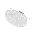 thumbnail image 5 of kurtrusly Acrylic Pigment Cup Holder Transparent Ink Stand for Cosmetic Makeup Paint Ink Display Box Oval, 5 of 5