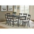 thumbnail image 4 of Progressive Furniture Muse l'Échelle Ensemble de 2 Chaises en Bois Patiné Poivre, 4 of 9