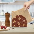 thumbnail image 6 of Gingerbread Man Repeat Pattern Thick U Shape Acrylic Napkin Holder Non Slip Space Saving for Kitchen, 6 of 9