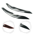 thumbnail image 6 of KERISTE Headlight Eyebrows Trims for BMW 1 Series F20 F21 Pre 2011-2014 LCI Black Black, 6 of 9