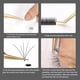 thumbnail image 4 of Pinzas de extensión de pestañas de 3 piezas, pinzas de pestañas postizas con caja, pinzas profesionales de acero inoxidable (dorado), 4 of 5