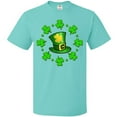 thumbnail image 3 of Inktastic St. Patricks Day Shamrocks and Hat T-Shirt, 3 of 5