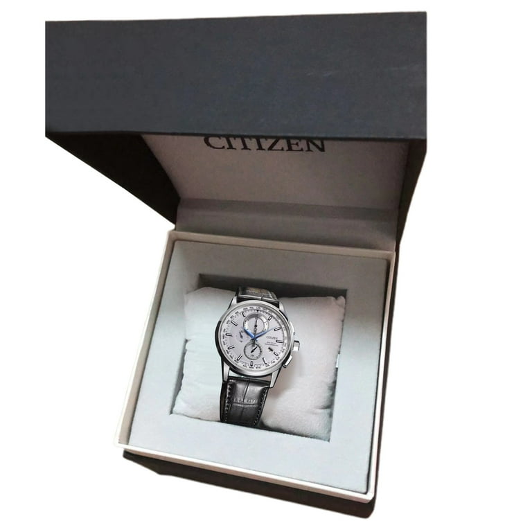キレイな稼働品です☺︎CITIZEN WORLD TIME CHRONOGRAPH Citizen Men'S Eco Drive Chronograph World Time Radio