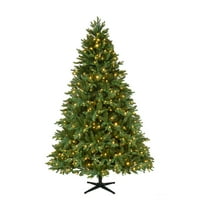 christmas trees with color