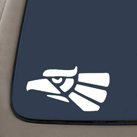 Truck Decals Graphics - Mexican Eagle Car Decal | 5.5-Inches Wide | White Vinyl Decal | Car Truck Van SUV Laptop Macbook Wall Decals