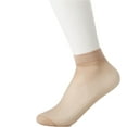 thumbnail image 3 of CAILDANL Nylon Sheer Socks For Unisex,Thin Transparent High Ankle Summer Dress Stockings 12 Pairs, 3 of 5