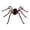 Red, 35'', variant on Sulaicai Light Up Giant Plush Spider Halloween Decor, Bendable Leg Black Furry Spider with LED Lights, Outdoor Yard Lawn Porch Halloween Party Decoration (Red, 59'')