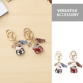thumbnail image 3 of FOMIYES 4Pcs Japanese Style Lucky Cat Keychain Alloy Charm for Key Hanging and Decoration, 3 of 8