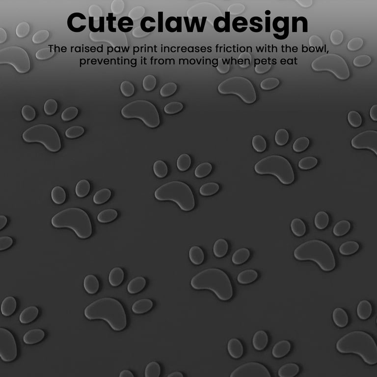 Durable Pet Food Mat Pet Placemat Puppy Pet Bowl Pad Dogs and Cats  Waterproof Feeding Mat Prevent Food Water Overflow - China Placemat and Mat  price