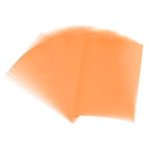 60 Feuilles Papier Vellum 4x6, Papier Vellum Imprimable Translucide 100GSM pour les invitations à imprimer, Orange