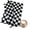 black and white checkered tissue paper, variant on 150 Sheets 14×20" Checkered Tissue Paper, Bulk Gift Wrap Tissue for Birthday Crafts, Matched with 3 Rolls Assorted Size Ribbons