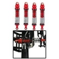 thumbnail image 4 of 4pcs Aluminium Alloy Red RC Shock Absorber Accessory Fit for SCX10 D90 1/10 RC Crawler Car, 4 of 6
