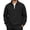 Black, variant on hoksml Men s Quarter Zip Sweatshirt Solid Color Casual Long Sleeve Pullover for Fall Daily Work Outdoor Comfort