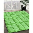 thumbnail image 2 of Ahgly Company Indoor Rectangle Patterned Emerald Green Area Rugs, 7' x 10', 2 of 6