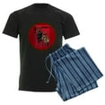 thumbnail image 6 of CafePress - Vintage Krampus Men's Dark Pajamas - Men's Dark Loose Fit Cotton Pajama Set, 6 of 7