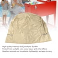 thumbnail image 4 of Cubierta Para Refrigerador, Cubierta Protectora Para Carrito, 86x48x79cm Cubierta Para Carrito De Bebidas Frías Para Exteriores Para El Hogar Octpeak Beige, 4 of 8
