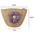 thumbnail image 2 of Nuevo bolso infantil bandolera bolso de paja para niña, 2 of 5
