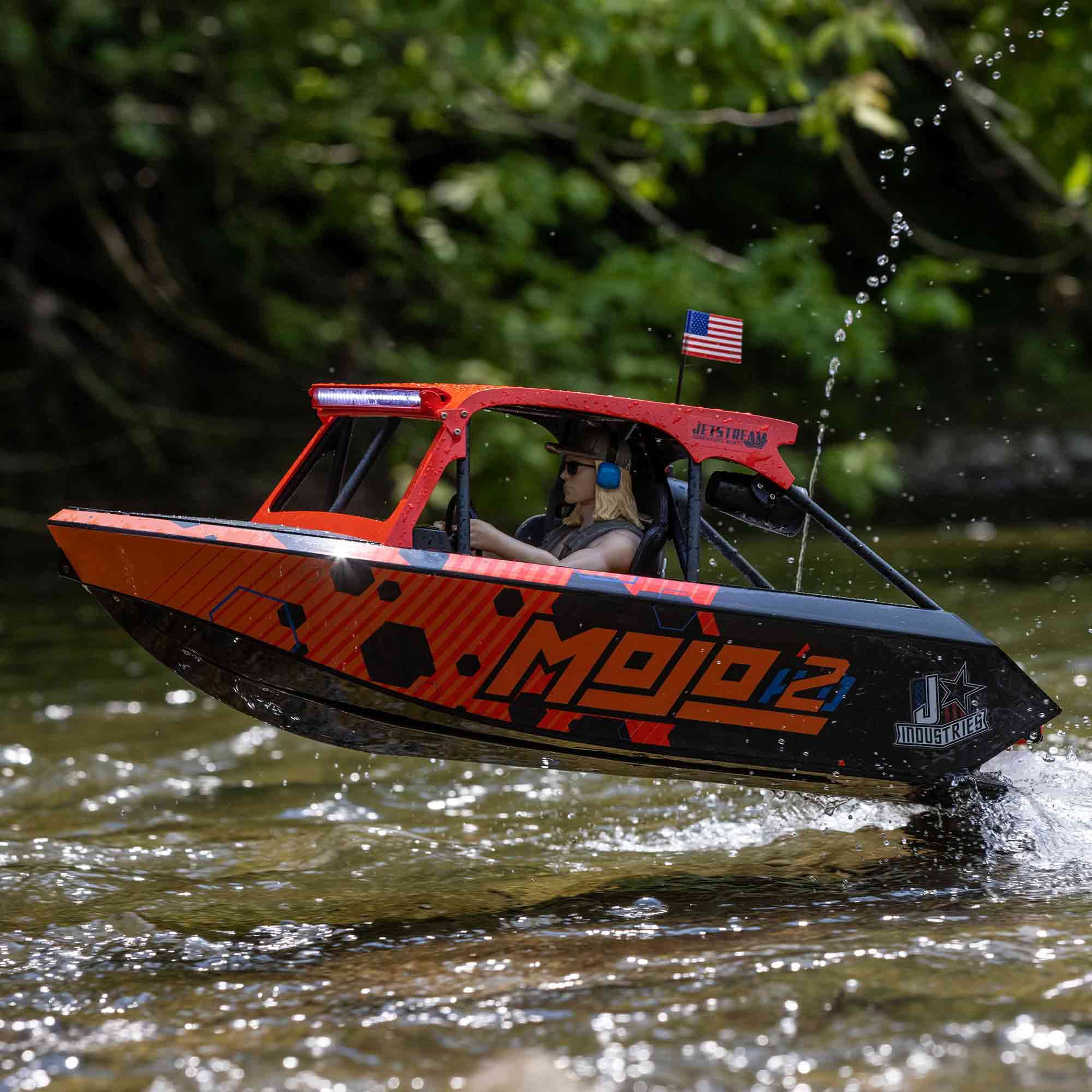 Pro Boat 1/6 Jetstream Boat Brushless 24 Mojo 2 RTR PRB08051T2
