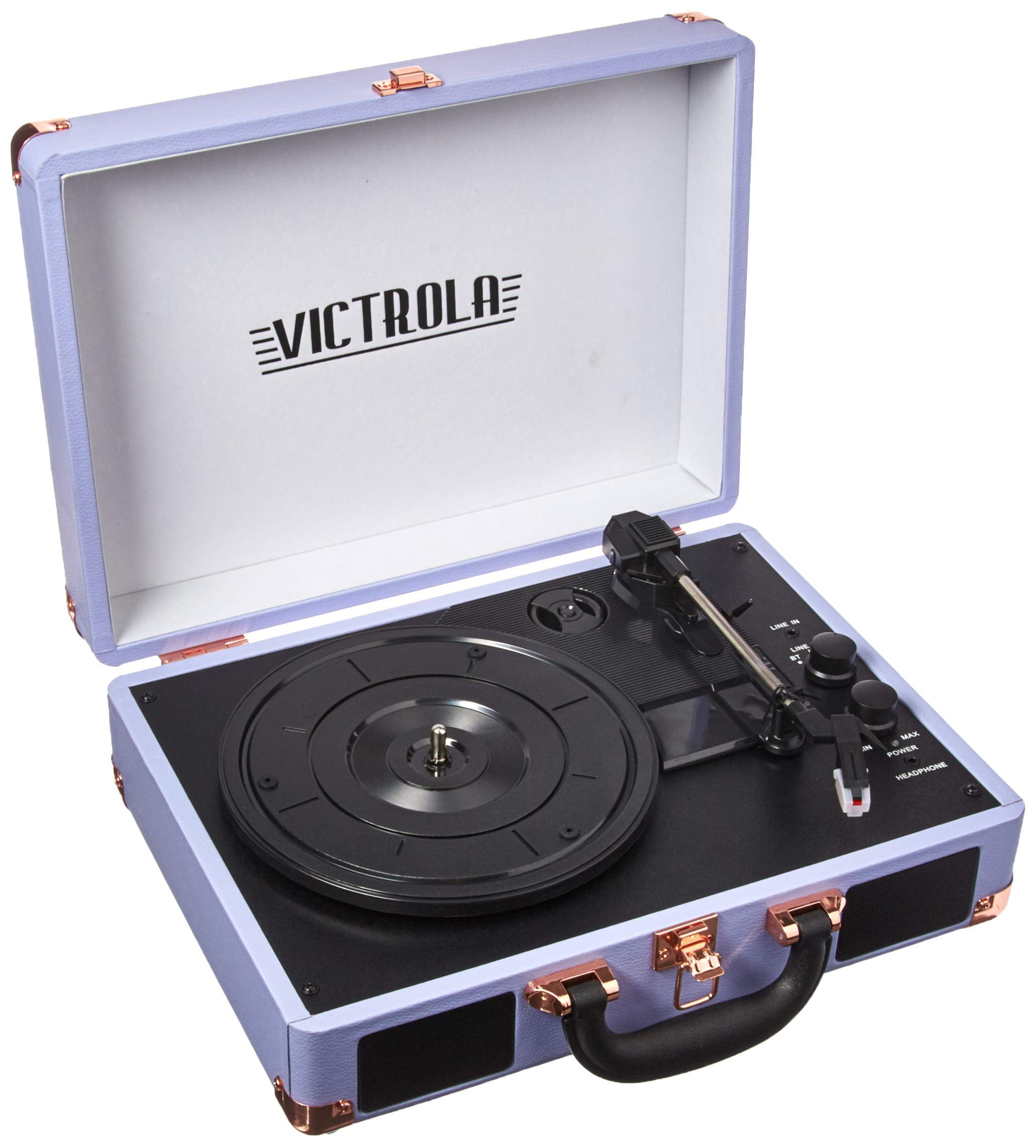 victrola turntable with speakers