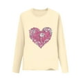 thumbnail image 1 of RXMEKW Chandail à Col Rond Imprimé pour Filles et Garçons à Manches Courtes pour Tenue Décontractée de Printemps et d'Été, 1 of 6