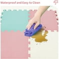 thumbnail image 6 of Baby Play Mat 18pcs(30x30x1cm) Foam Puzzle Play Mat Interlocking Foam Tile for Sports-EVA Non Toxic, 6 of 7