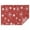 Red Christmas Snowflake, variant on Red Christmas Plaid Pattern Rectangle Tablecloth 60"x84",Waterproof Polyester Rectangle Table Cloth, Wipeable Spillproof Polyester Tablecloth for Dining, Camping, Indoor and Outdoor