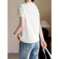thumbnail image 2 of XWI Collection Été 2024: T-Shirt Imprimé Floral Décontracté et Confortable - Mélange Doux, Col Rond, Lavable en Machine, Décontracté, Mode Simple pour Adultes, Hommes, Femmes, Adolescents, Adolescents, Jeunes, 2 of 7