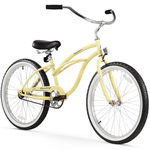 Firmstrong Urban Lady, 24 In., Women's, Single Speed Bicycle, Vanilla