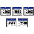 thumbnail image 1 of 5X 256MB Compact Flash Memory Card for Camera, Advertising Machine, Industrial Computer Card,5 x Compact Flash Card,White&blue, 1 of 4
