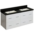 thumbnail image 1 of Imaginations Américaines 47,5 pouces W Vanity Set Blanc, 1 of 1