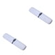 thumbnail image 3 of Cateissary cepillo de caja de almacenamiento de de estuche portátil tenedores lápiz contenedor organizador accesorio viaje oficina blanco Blanco 2Conjunto, 3 of 6